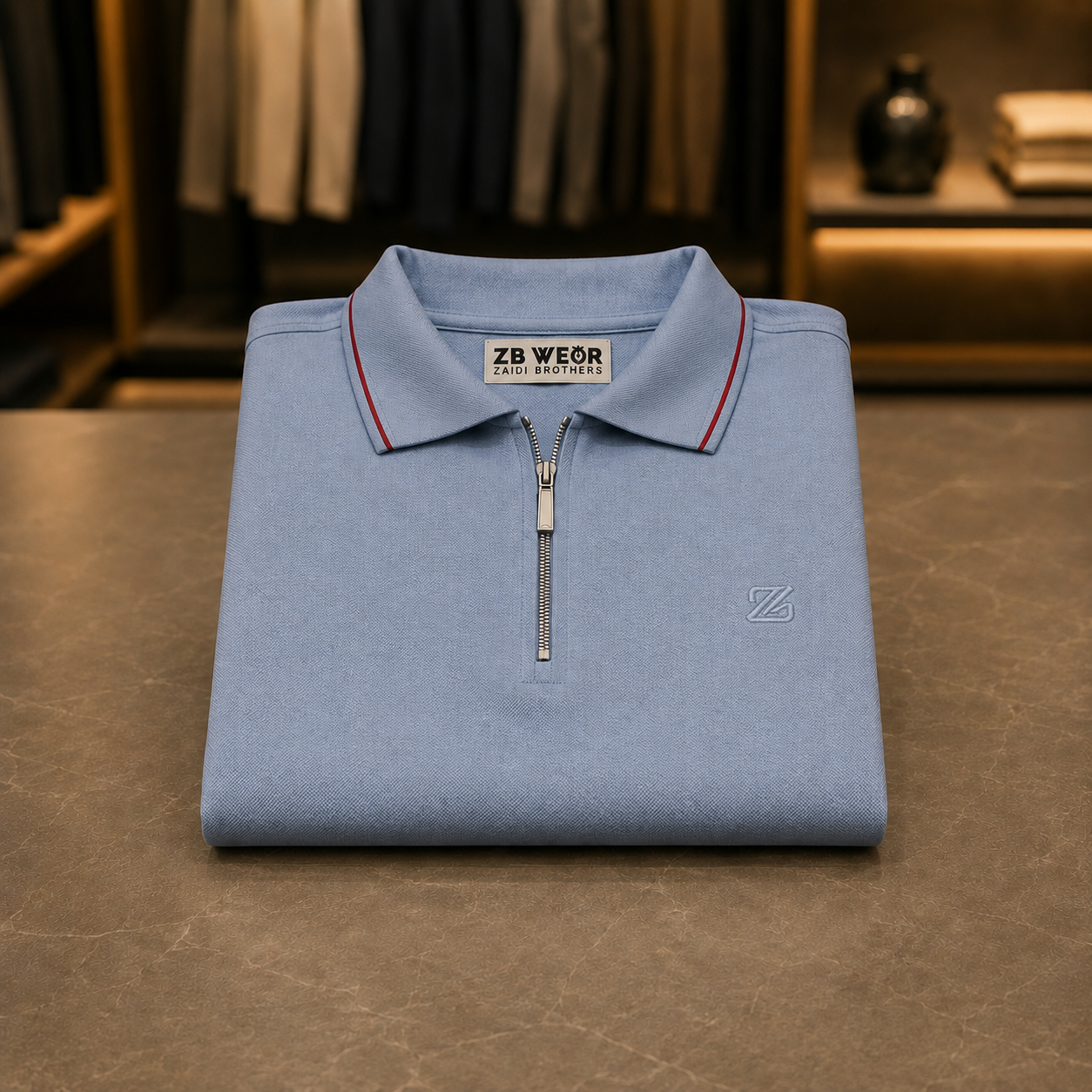 Sky Blue Polo